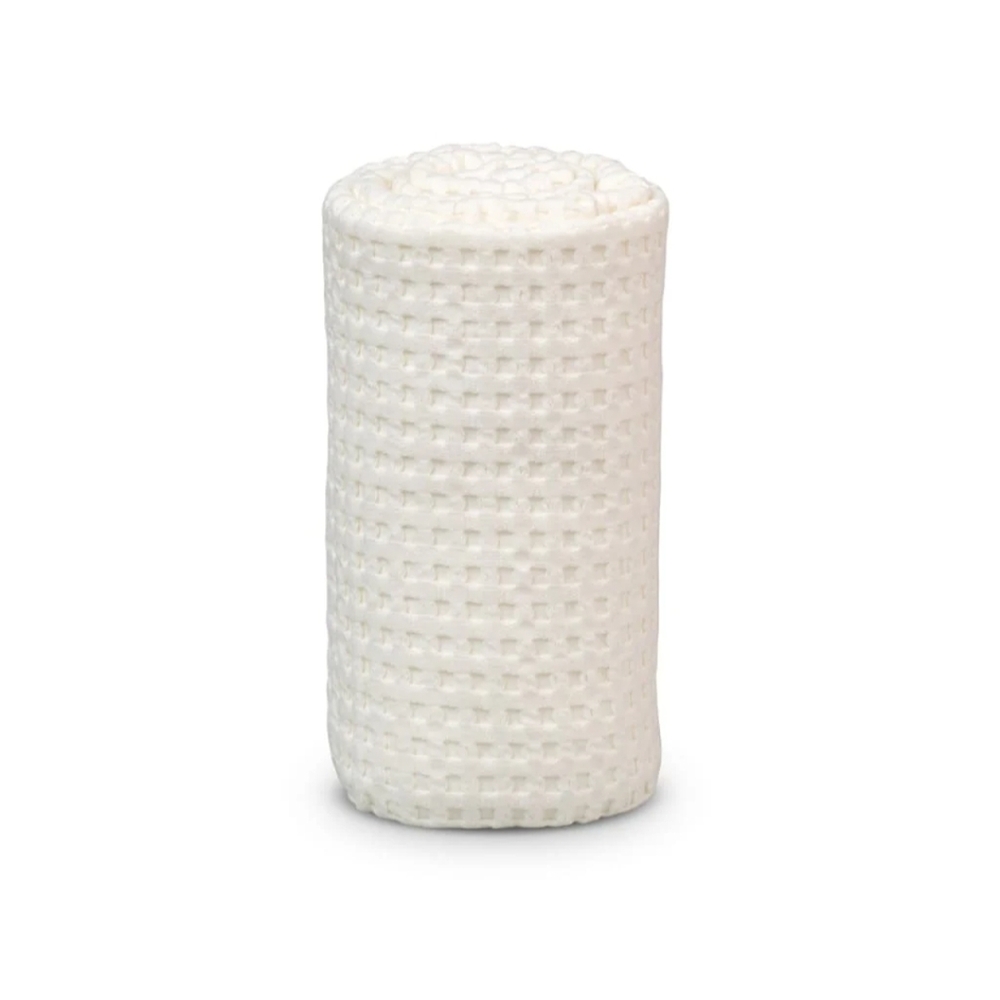 LULUJO Waffle Weave Baby Blanket in Vanilla White